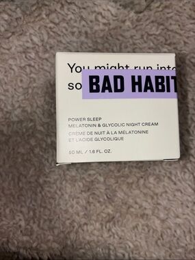 Bad Habit Power Sleep Night Cream -